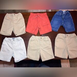 Kids Beige and Coral Shorts Set bundle